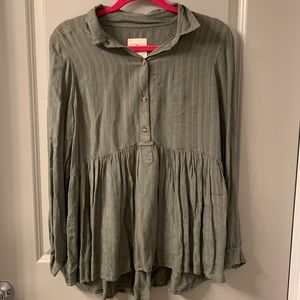 AEO Olive green long sleeve